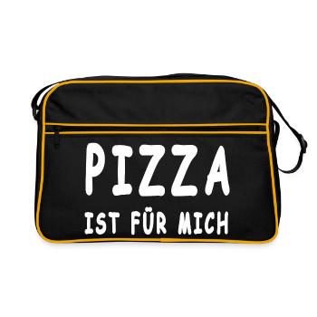 Pizza - Retro Bag - black/gold - Front
