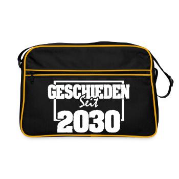 Mariage 2030 - Sac Retro - noir/or - Devant