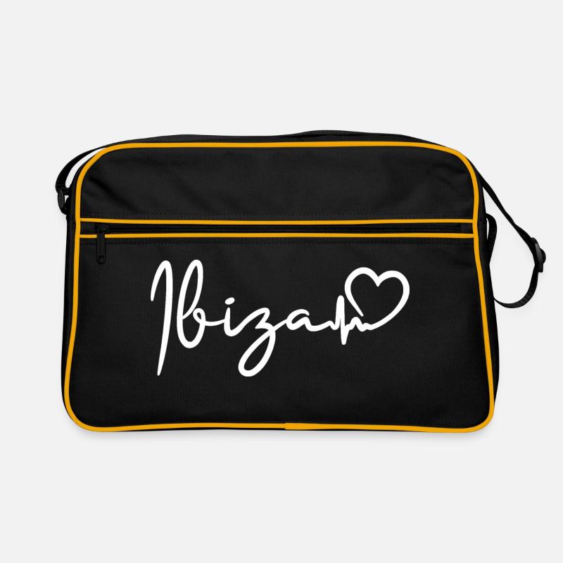 Ibiza heartbeat Retro Bag