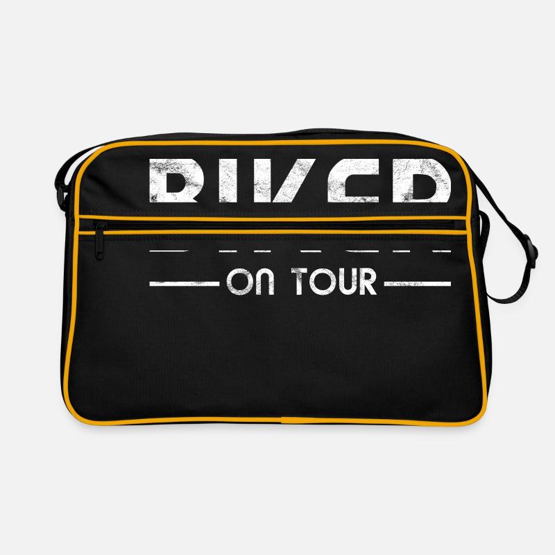 Riding a motorcycle - Biker On Tour Retro Bag