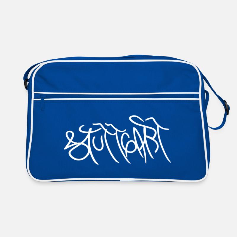 Echtes Stuttgarter Geschenk Retro Tasche