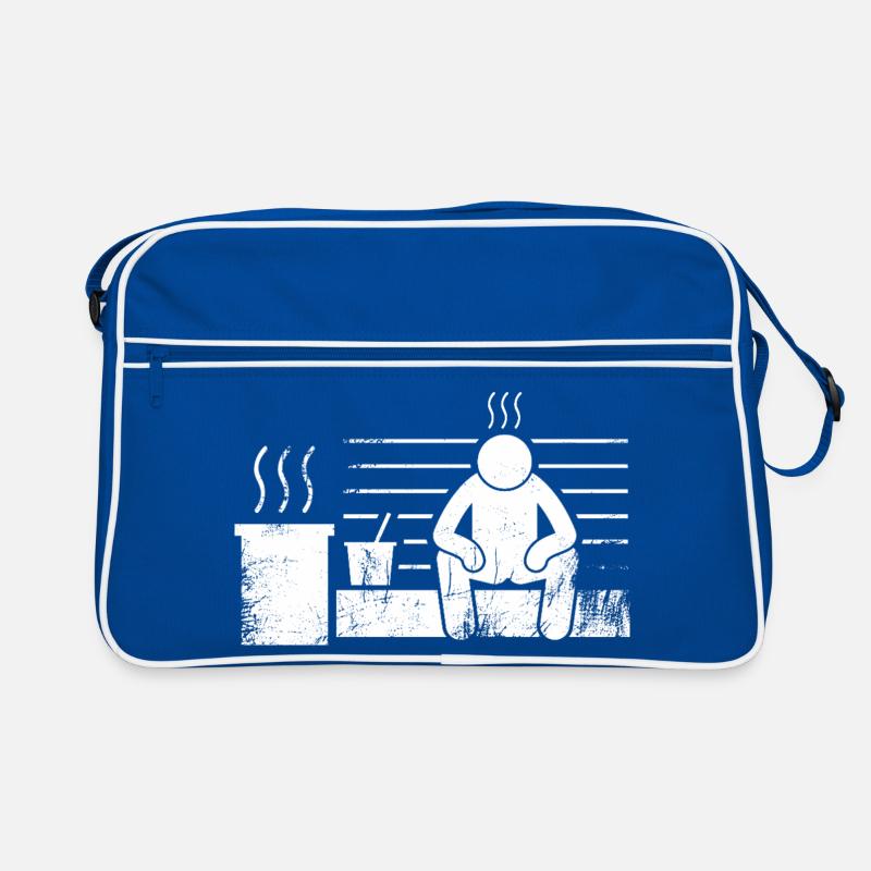 Sauna Sauna Master Sauna-goer Retro Bag