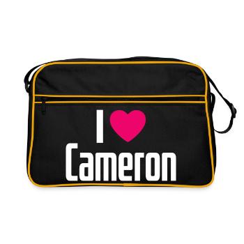J’adore Cameron Cœur Rose J’adore Cameron - Sac Retro - noir/or - Devant