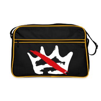 No King - Retro Bag - black/gold - Front