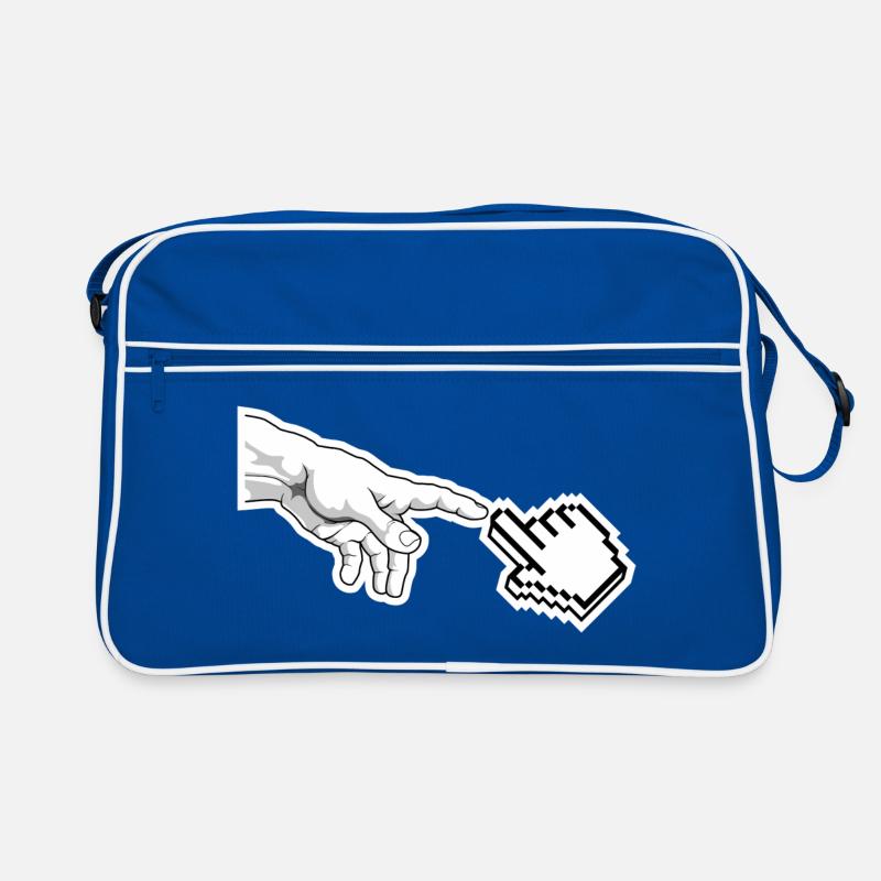 Pixel pointeur main art Sac Retro