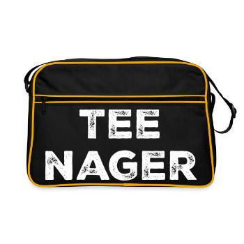 Adolescent - Sac Retro - noir/or - Devant