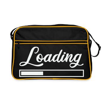 Loading - Retro Bag - black/gold - Front