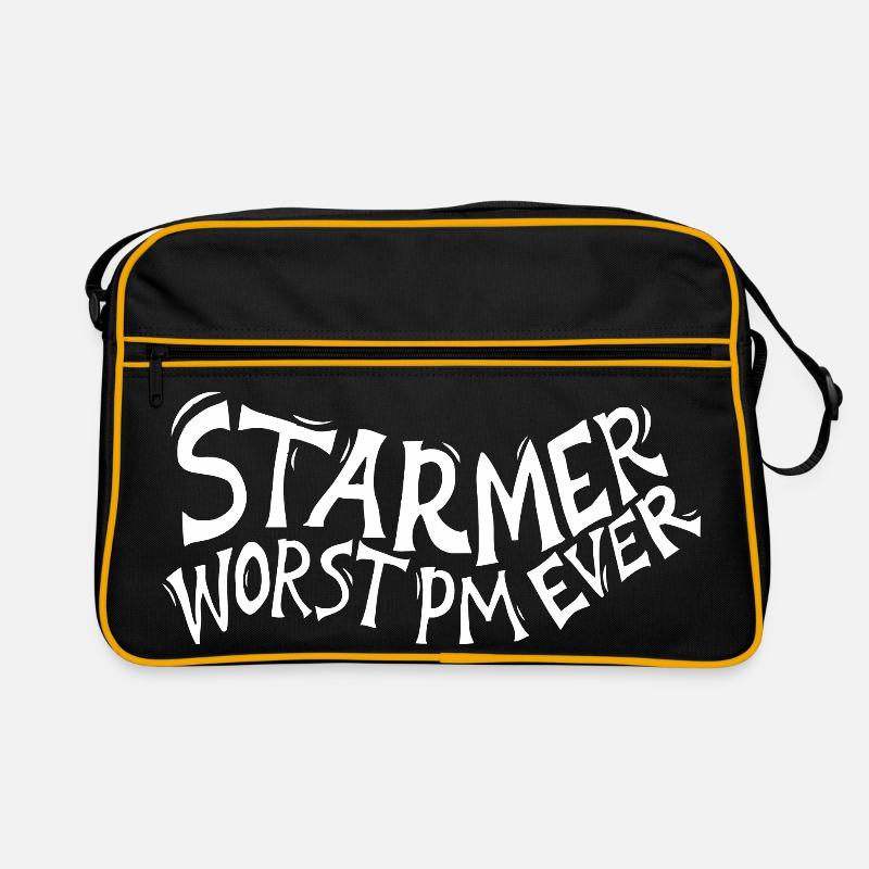 Starmer worst PM ever Retro Bag