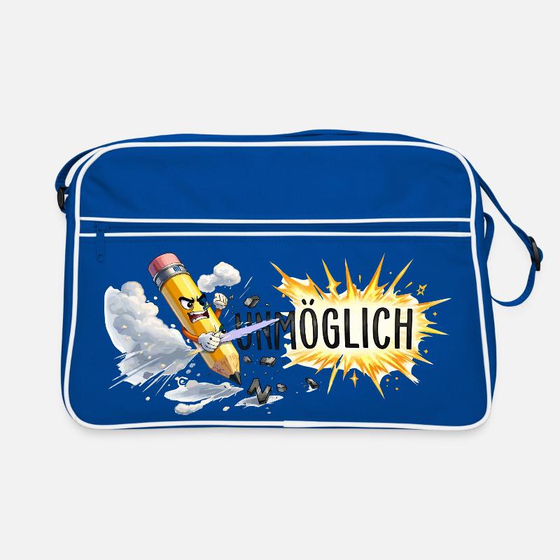 Mögliche Bleistift-Action Retro Tasche