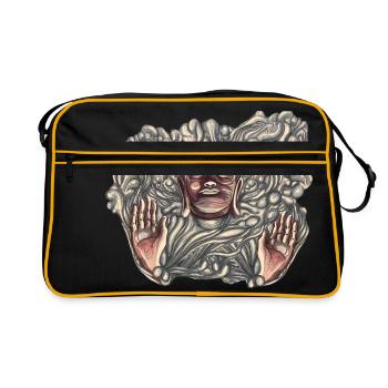 Bain de Bouddha - Sac Retro - noir/or - Devant