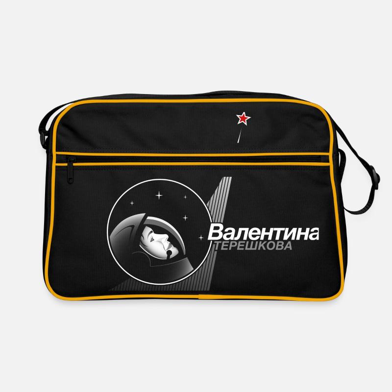 VALENTINA - Sac Retro - noir/or
