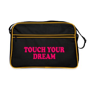 touch you dream - Sac Retro - noir/or - Devant