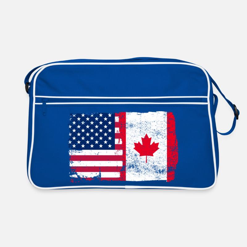 Bannière étoiles et érable Sac Retro