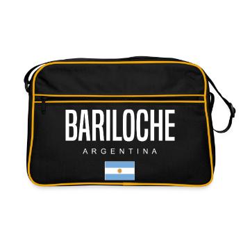 Bariloche Argentine Argentine - Sac Retro - noir/or - Devant
