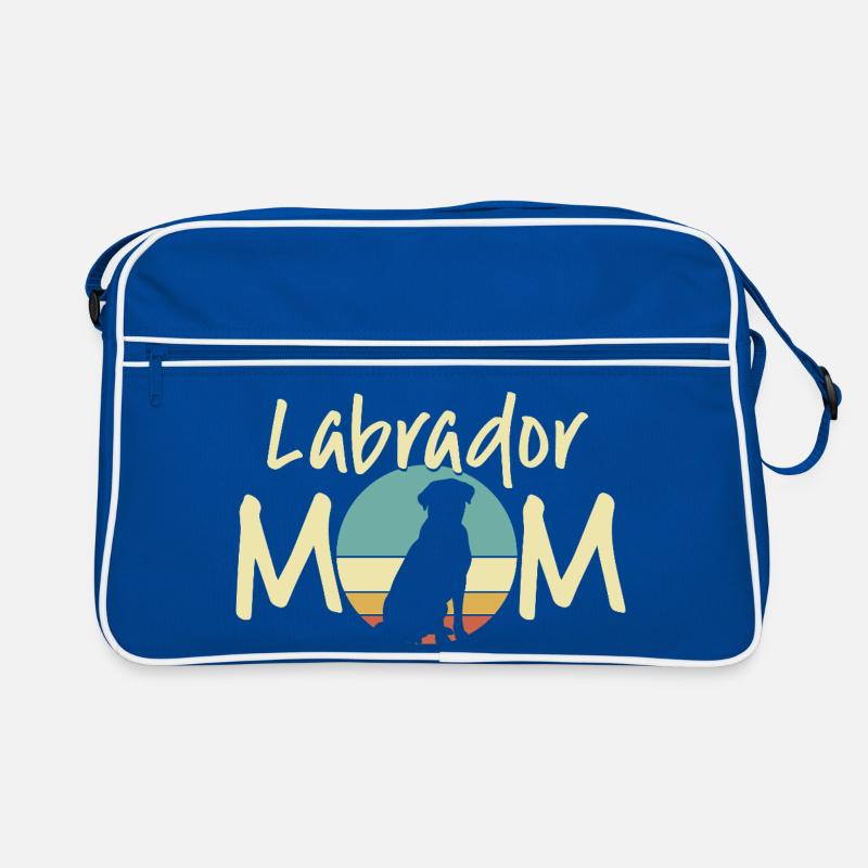 Labrador Mom Retro Sunset Design Retro Bag