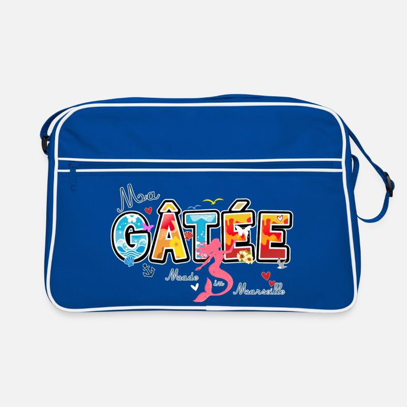 Ma Gatée, Expression marseillaise, valentines gift Sac Retro