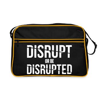 Entrepreneur Homme d’affaires Femme d’affaires Disrupt - Sac Retro - noir/or - Devant