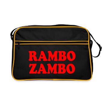 Rambo zambo - Sac Retro - noir/or - Devant