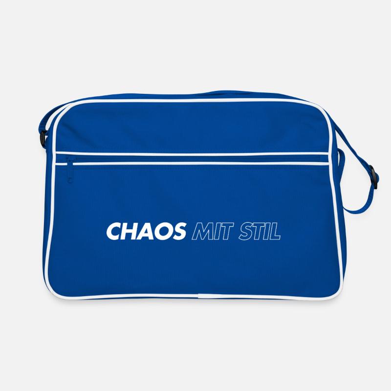 Chaos mit Stil Retro Tasche