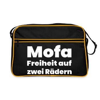 Moped - Retro Bag - black/gold - Front