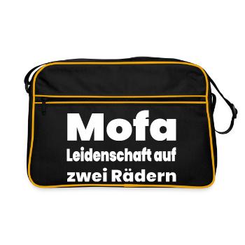 Moped - Retro Bag - black/gold - Front