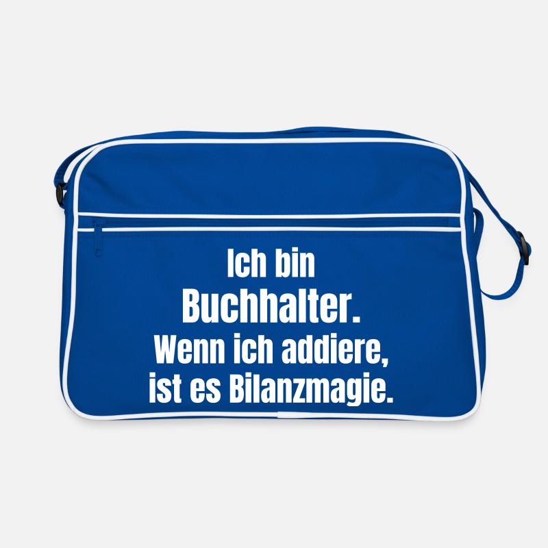 Déclaration du comptable magique du bilan Sac Retro