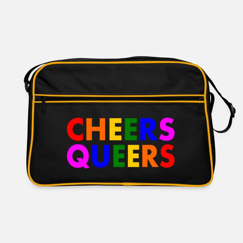 Cheers queers Retro Tasche
