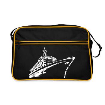 Cruise Ship Cruise Ship Luxury - Retro Bag - black/gold - Front