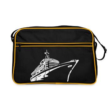 Cruise Ship Cruise Ship Luxury - Retro Bag - black/gold - Front
