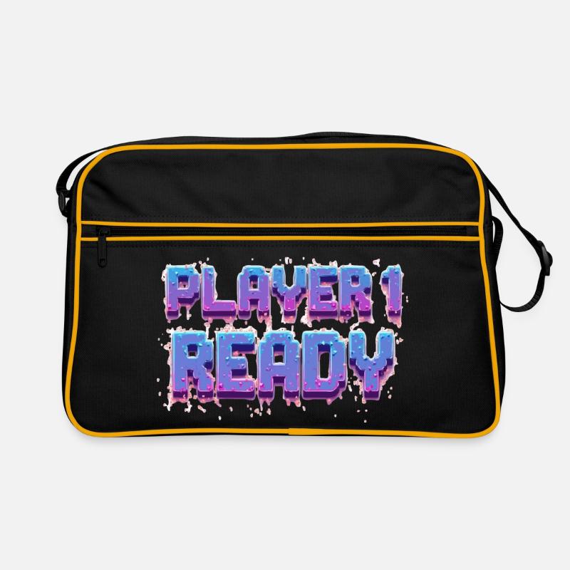 Player 1 Ready Retro Tasche