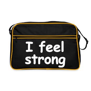 Stark - Retro Tasche - Schwarz/Gold - Vorne