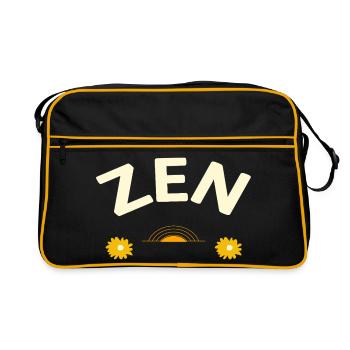 ZEN - Sac Retro - noir/or - Devant