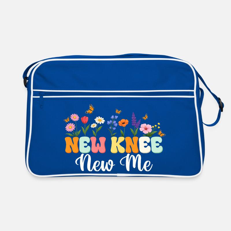 New Knee New Me Replacement Recovery Retro Bag