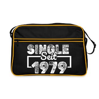 Single 1979 - Retro Tasche - Schwarz/Gold - Vorne