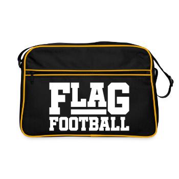 Flag Football Players Players - Retro Bag - black/gold - Front