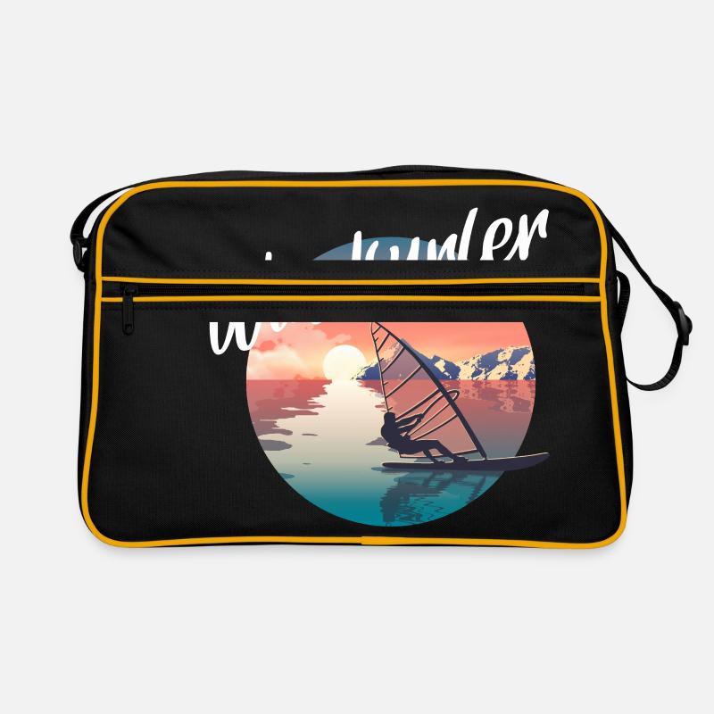 Windsurfer Retro Tasche