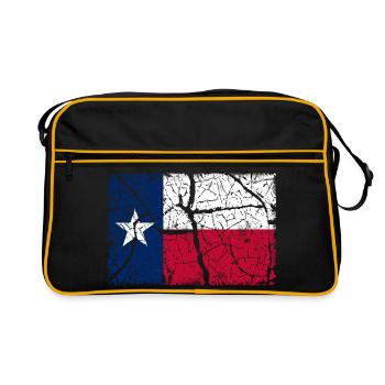 Texas Vintage - Retro Bag - black/gold - Front