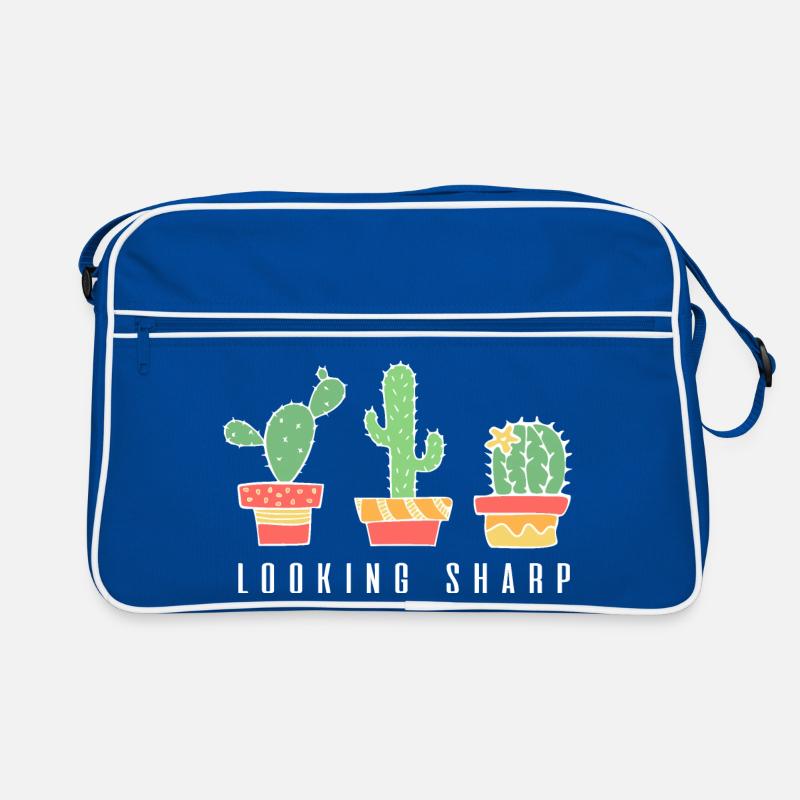 Looking Sharp Cactus Retro Bag