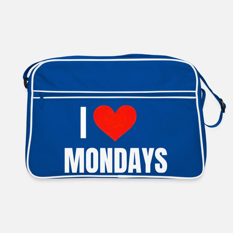 I ❤️ Lundis Sac Retro