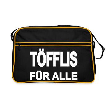 moped - Retro Bag - black/gold - Front