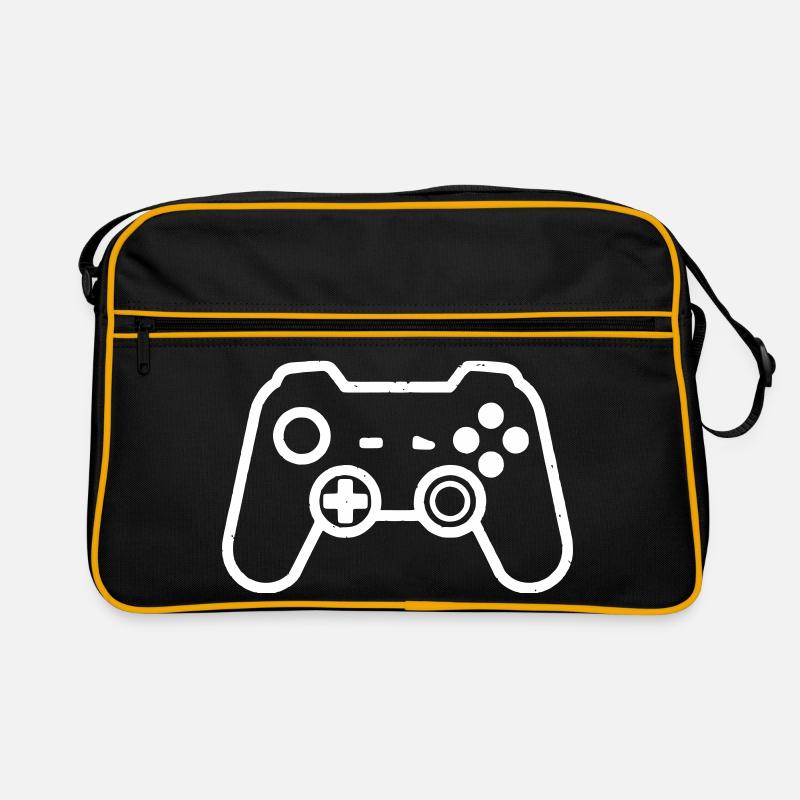 Gamepad Controller Outline Retro Bag