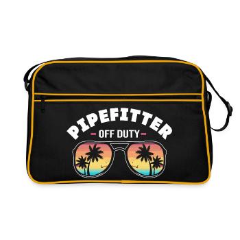 Industrial Locksmith Pipe - Retro Bag - black/gold - Front