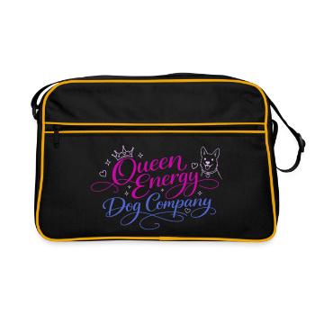 Queen Energy, Compagnie de chiens - Sac Retro - noir/or - Devant