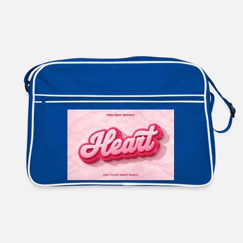 Police 3D Heart Rose Sac Retro
