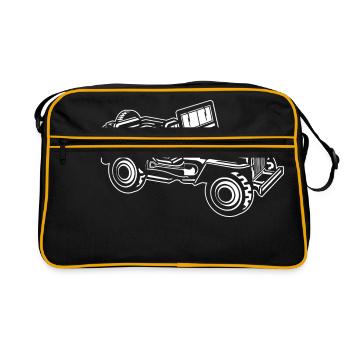 SUV / Jeep SUV 01_weiß - Sac Retro - noir/or - Devant