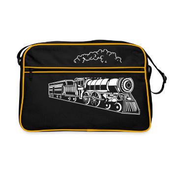 Locomotive / Locomotive 02_weiß - Sac Retro - noir/or - Devant