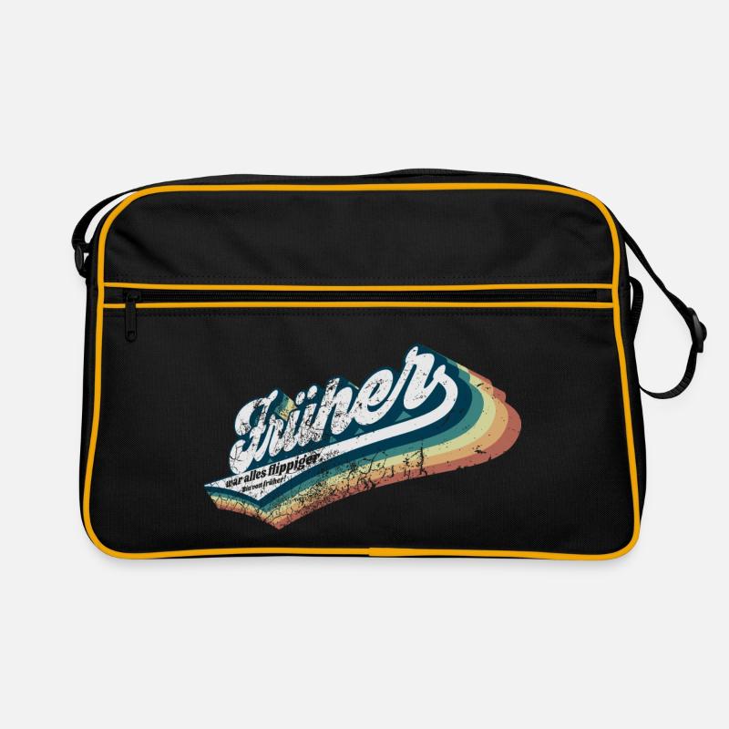 Everything used to be funkier (from-before-edition) Retro Bag