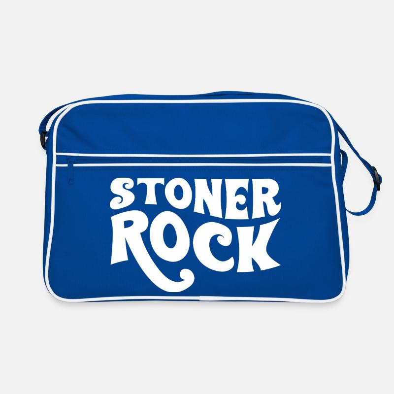 Conception typographique Stoner Rock Sac Retro