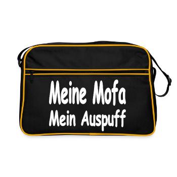 Moped - Retro Bag - black/gold - Front