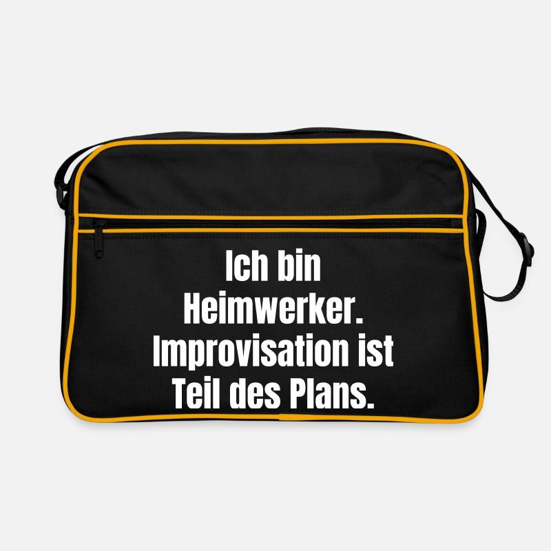 I'm a DIY Improvisation Retro Bag
